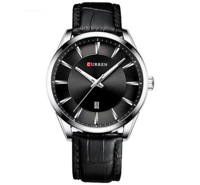 Curren 8365 Silver-Black
