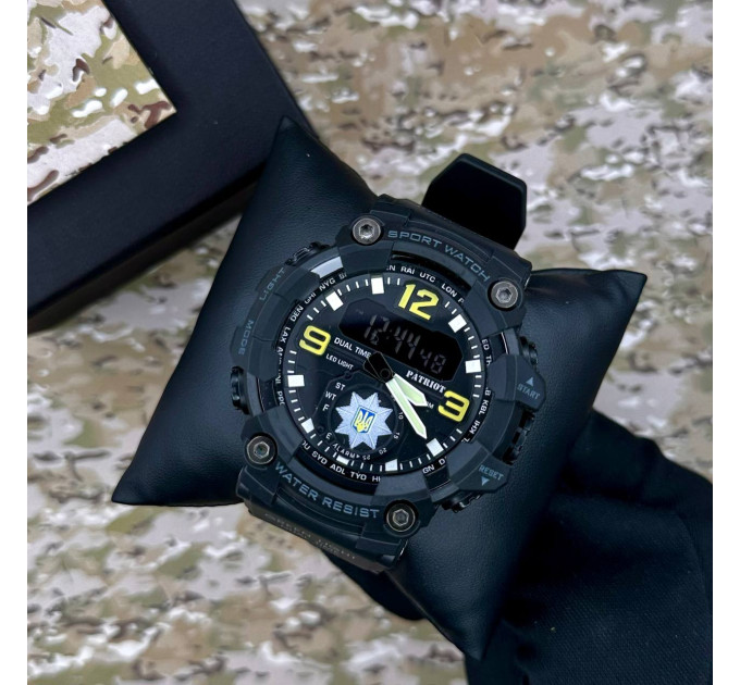 Patriot 003BKPO Поліція Чорні + Коробка.