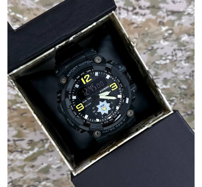 Patriot 003BKPO Поліція Чорні + Коробка.