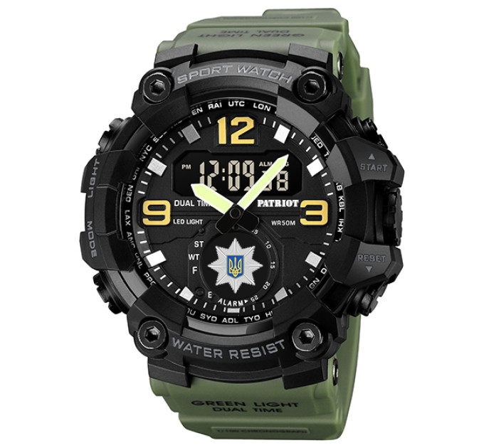 Patriot 003AGPO Поліція Зелені + Коробка