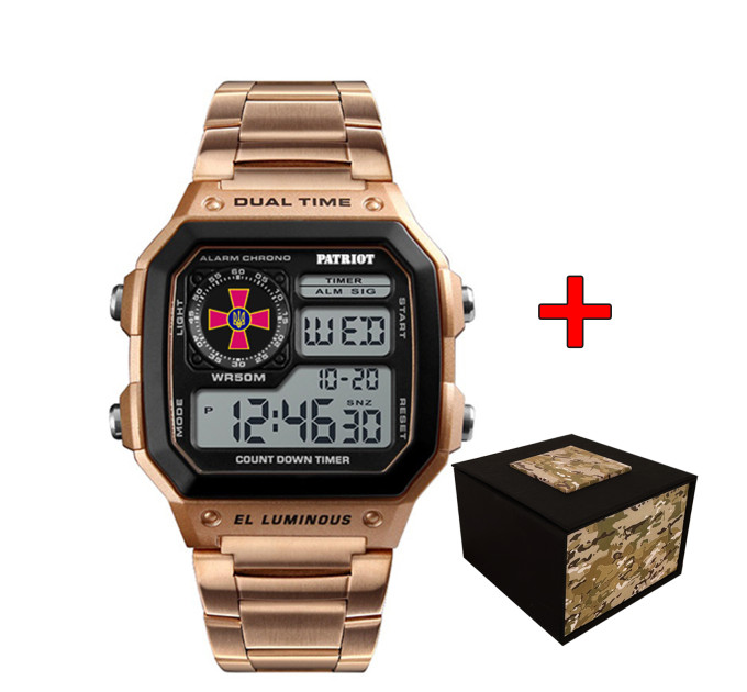 Patriot 011RGSU ЗСУ Рожеве Золото + Коробка
