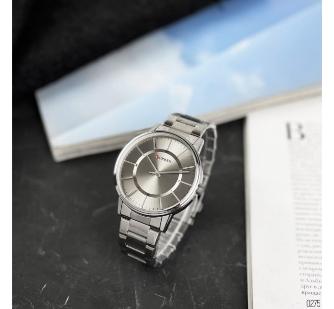 Curren 8385 Silver-Gray