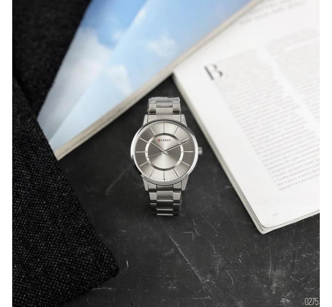 Curren 8385 Silver-Gray