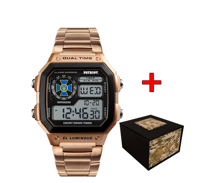 Patriot 011RGSBU СБУ Рожеве Золото + Коробка