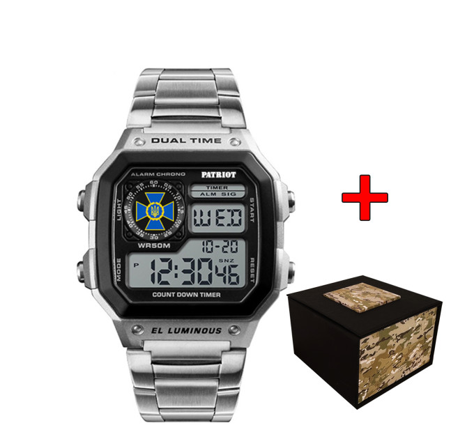 Patriot 011BKSBU СБУ Срібло + Коробка