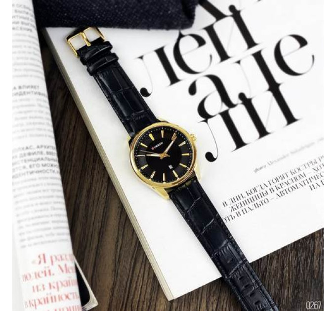 Curren 8365 Black-Gold