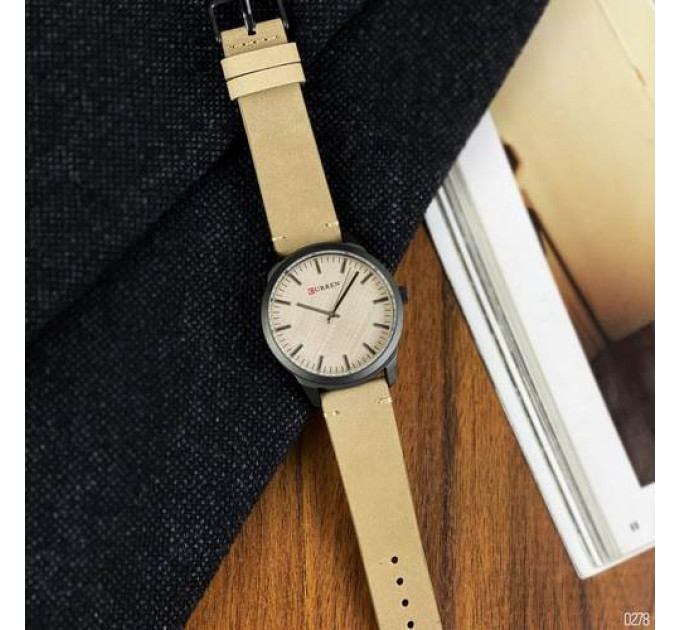 Curren 8386 Light Brown-Grey