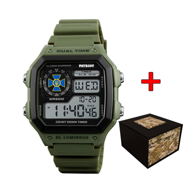 Patriot 010AGSBU СБУ Зелені + Коробка