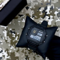 Patriot 010BKUAGD Тризуб золото Чорні + Коробка.