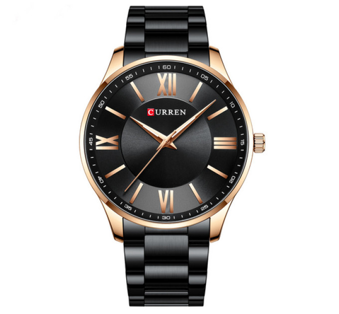 Curren 8383 Black-Gold