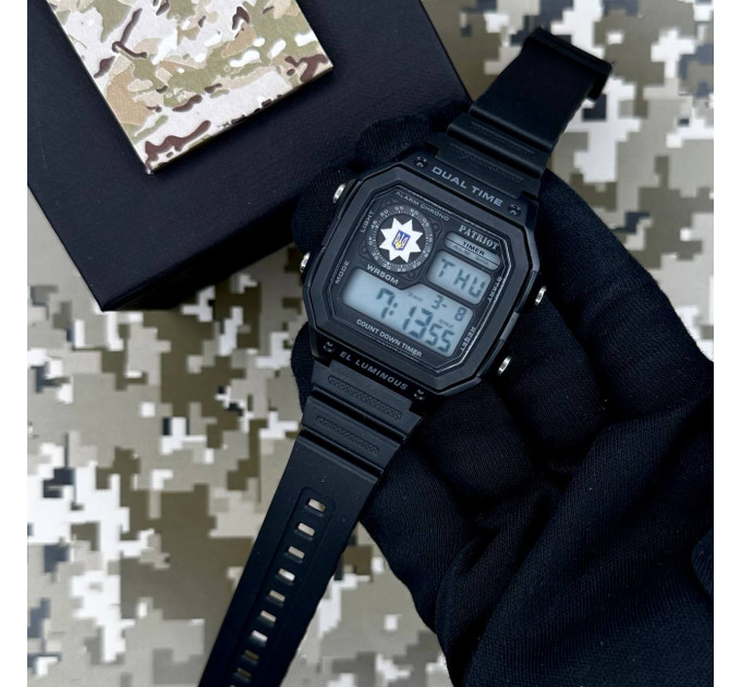 Patriot 010BKPO Поліція Чорні + Коробка.