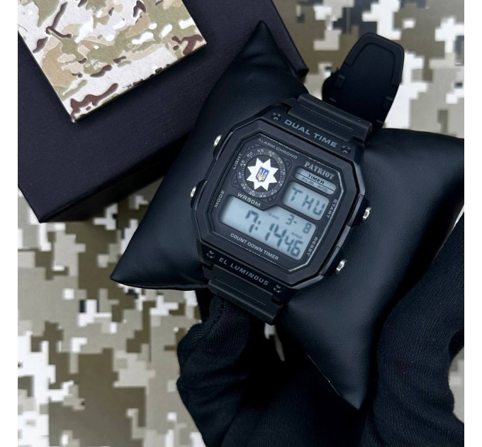 Patriot 010BKPO Поліція Чорні + Коробка.