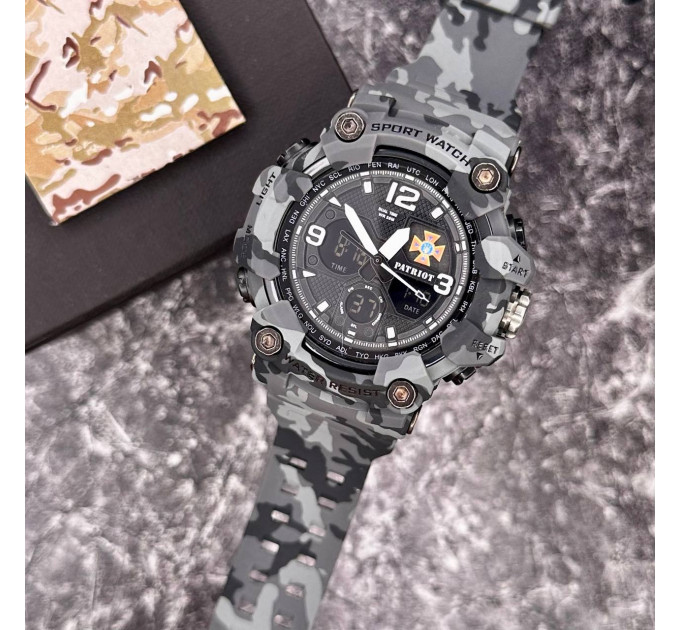 Patriot 006CMGYDSNS ДСНС Сірий камуфляж + Коробка