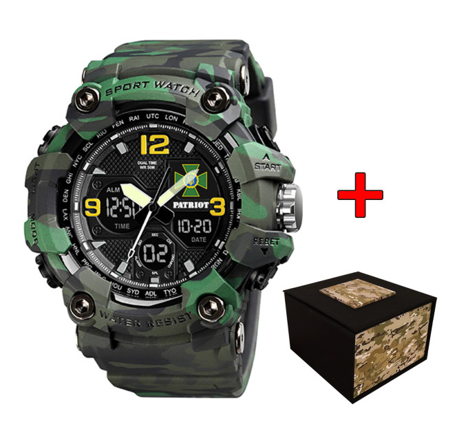 Patriot 006CMGRDPS ДПС Зелений камуфляж + Коробка