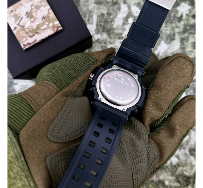 Patriot 006BKUAGD Тризуб золото Чорні + Коробка.