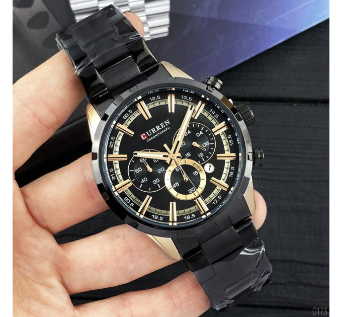 Curren 8355 Black -Cuprum