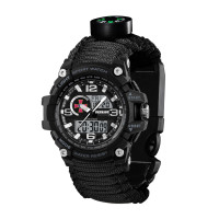 Patriot 012BKSU ЗСУ Чорні Паракордовий ремінець Black + Коробка