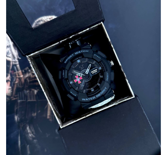 Patriot 005BKSU ЗСУ Чорні Паракордовий ремінець ACU + Коробка