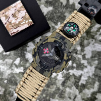 Patriot 005CMGRSU ЗСУ Зелений камуфляж Паракордовий ремінець Khaki + Коробка.