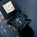 Patriot 005BKSU ЗСУ Чорні Паракордовий ремінець Camo Green+ Коробка.