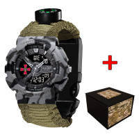 Patriot 005CMGYSU ЗСУ Сірий камуфляж Паракордовий ремінець Army Green + Коробка