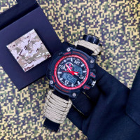 Patriot 012BKRDSU ЗСУ Чорні з червоним Паракордовий ремінець Khaki + Коробка