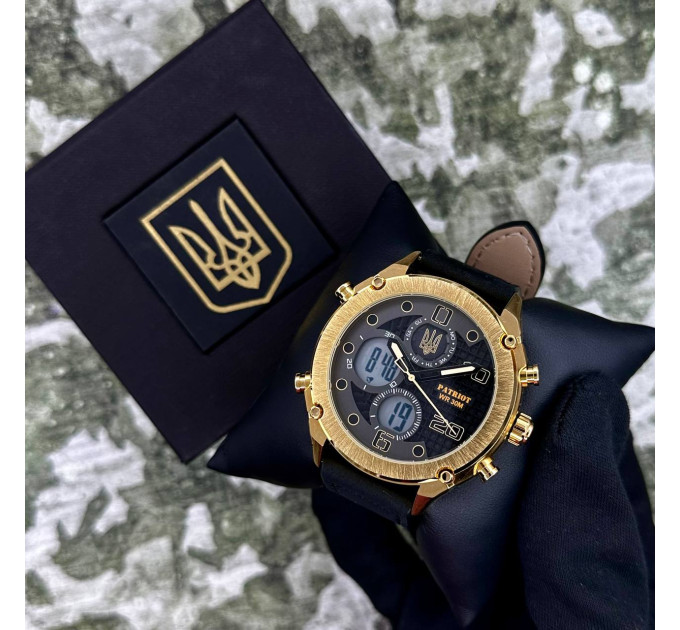 Patriot 017GDBK Тризуб золото Gold-Black.