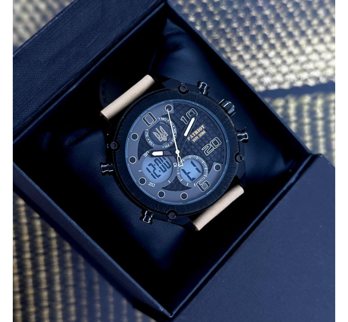 Patriot 017BKLTBN Тризуб злото Black-Light Brown