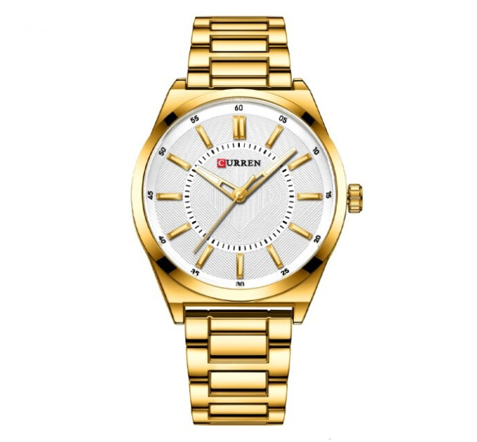 Curren 8407 Gold-White
