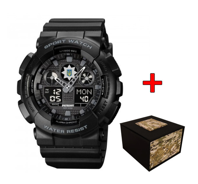 Patriot 007 Black Police UA + Коробка.